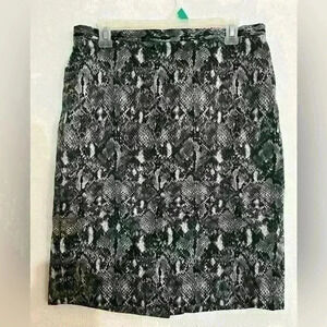 Anne Klein Animal Print Skirt